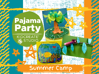 Art and Pjs Party Camp- Summer Camp (4-10Y)