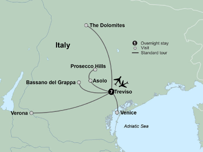 Spotlight on Northern Italy Oct 21-29 2027