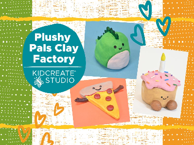 Kidcreate Studio - San Antonio. Plushy Pals Clay Factory @ ARTPACE SAN ANTONIO  (5-12 Years)